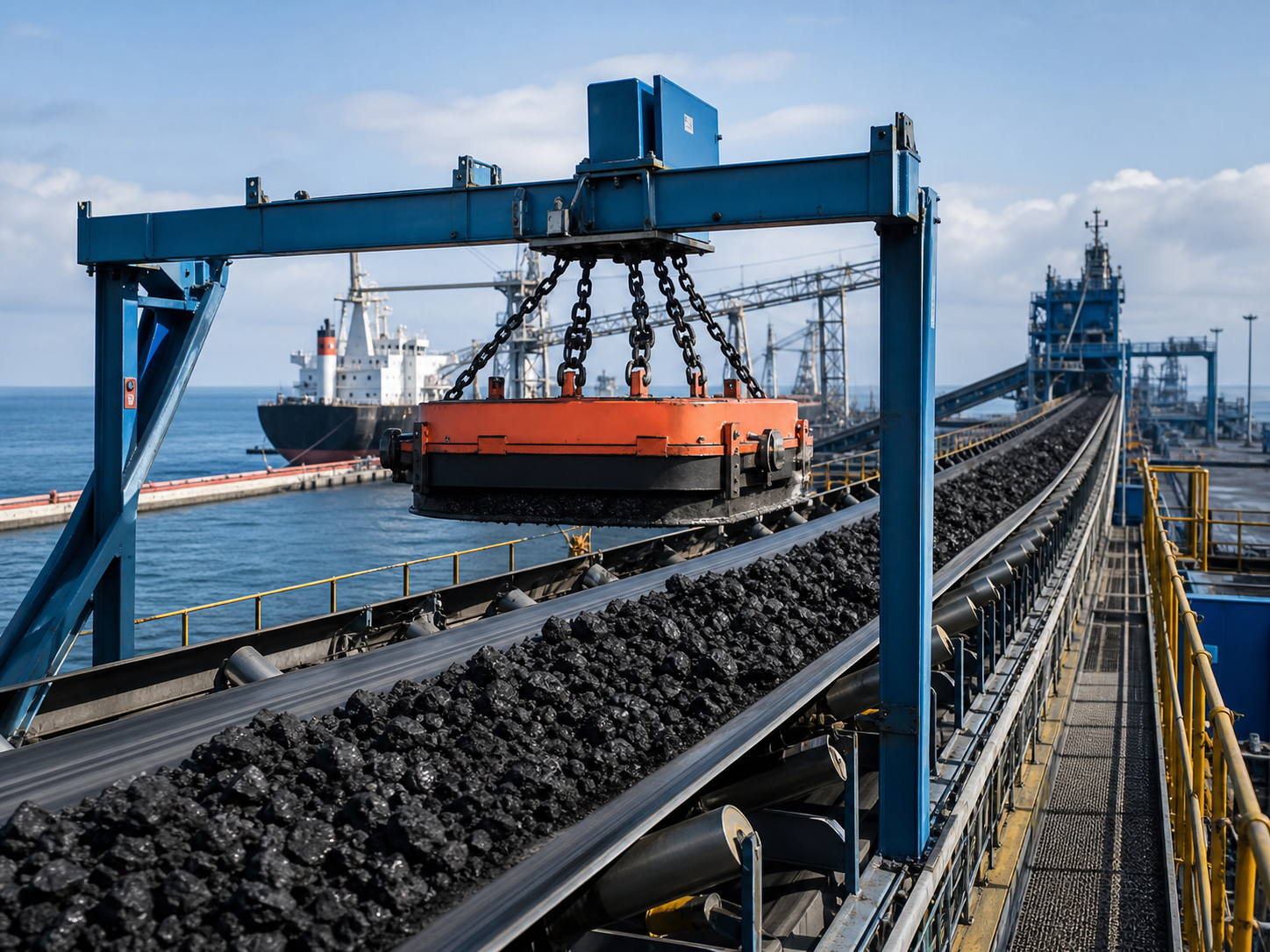 Ports and Bulk Terminals illustration